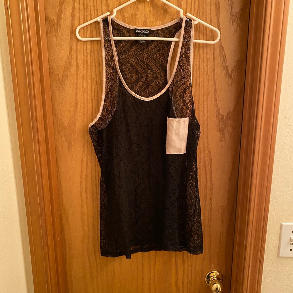Buy 3 get 1 free Lace tank top
